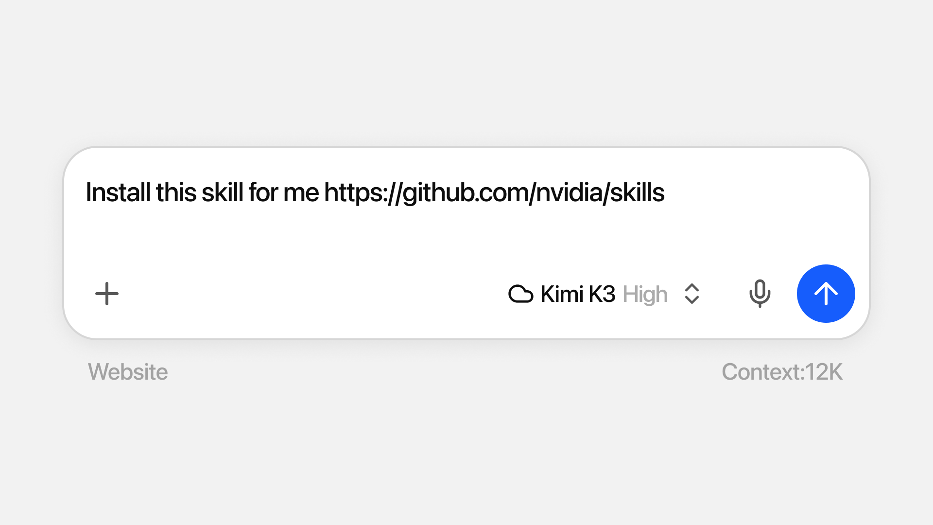 Asking Bionic to install a skill from GitHub